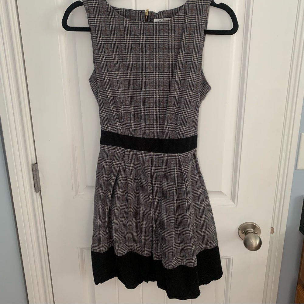 Luck Be a Lady in grey plaid